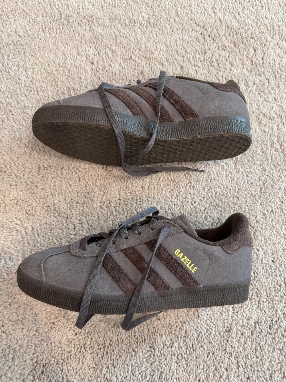 adidas Gazelle Men's Suede Sneakers in Brown